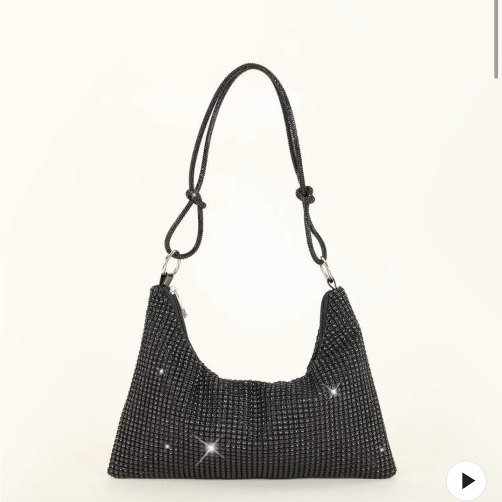 Glamorous Black Glitter Bling